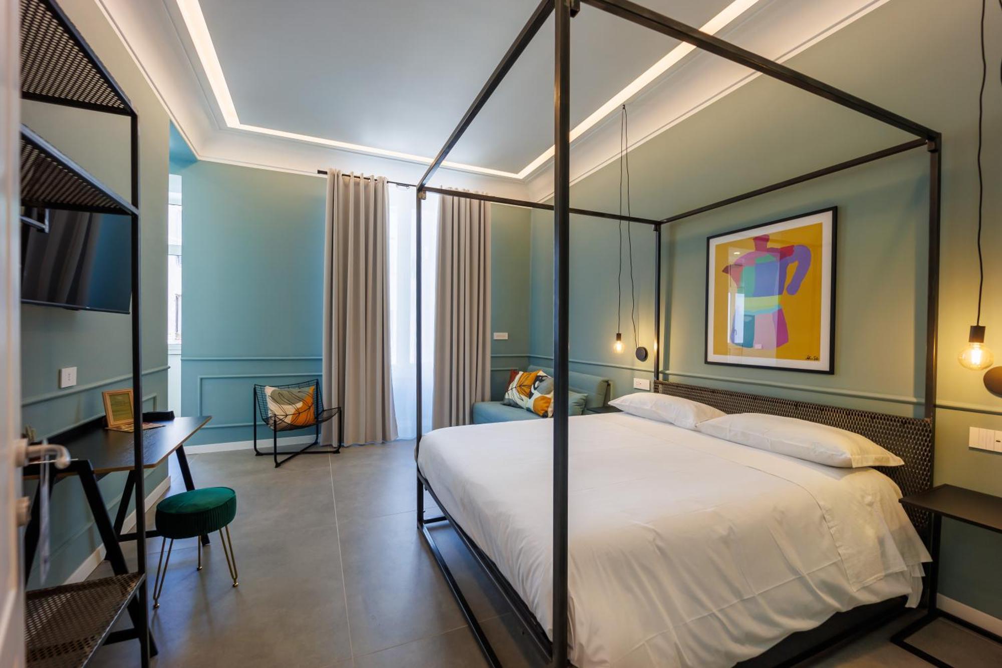 Le Stanze Di Napoli Hotel Bagian luar foto