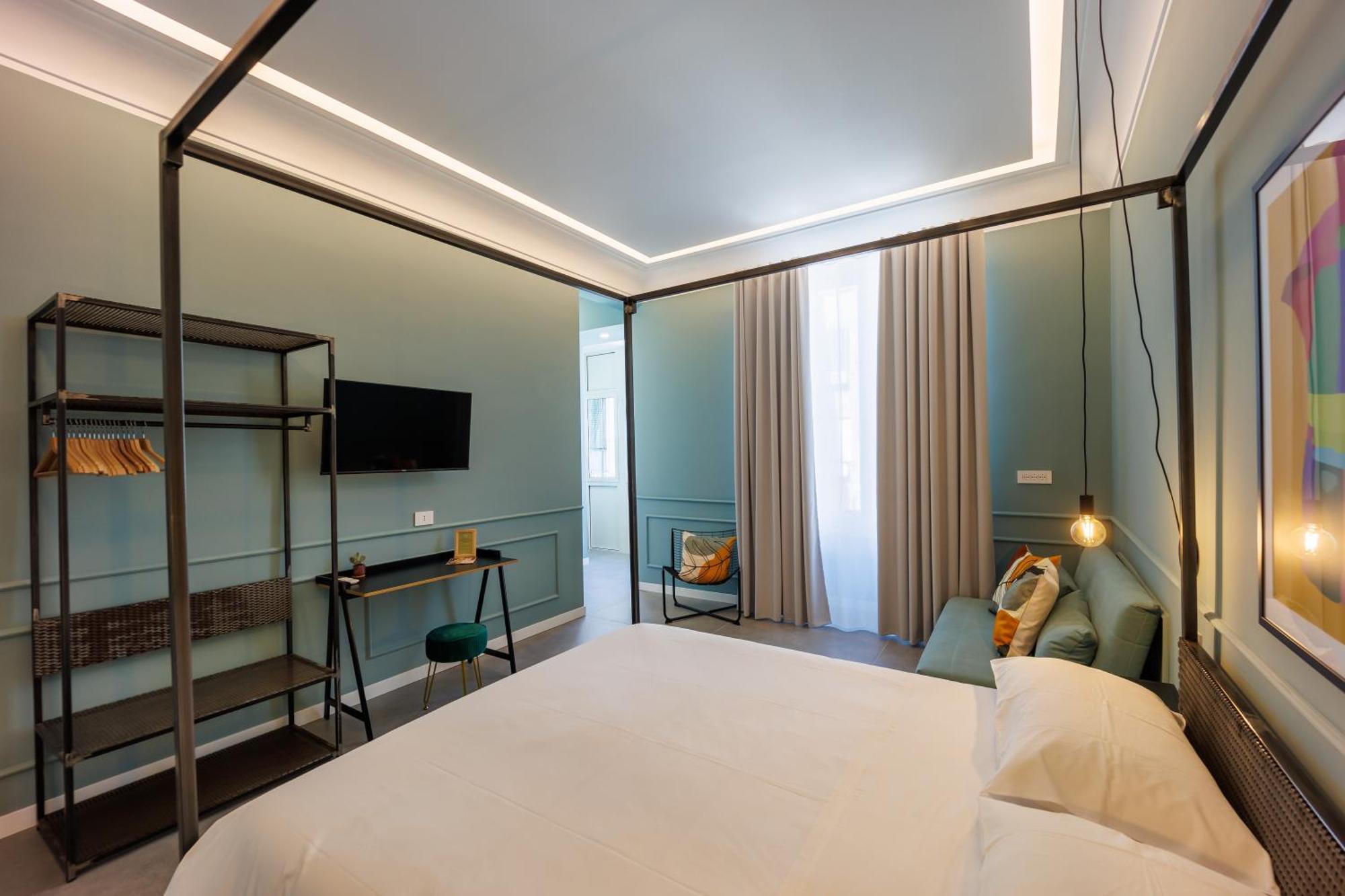 Le Stanze Di Napoli Hotel Bagian luar foto